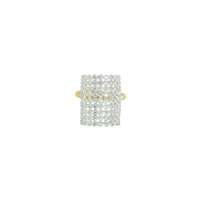 Designer Gold Plated AD RING