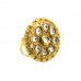 Gold Plated Studded Ring
