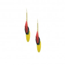 Gorgeous Multicolor Feather Earrings For Women