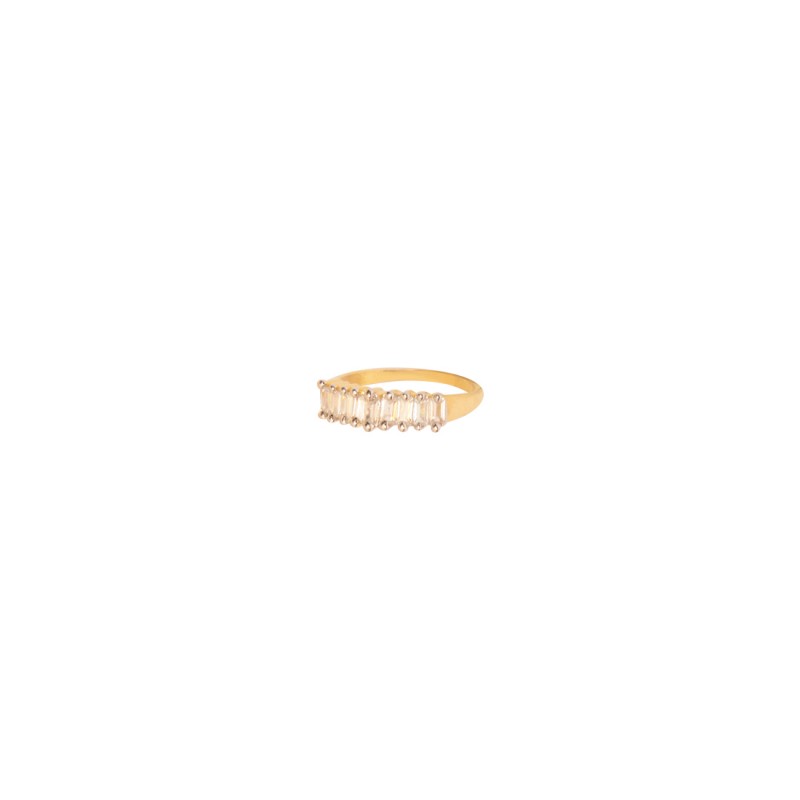 Gold Plated AD Ring For Women