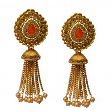 Designer Gold Plated Earrings For Women and Girls