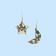 Star With Moon Stylish Earrings