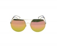Round Sunglasses In Multi Shade