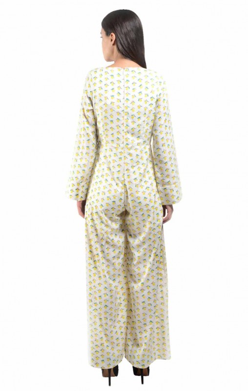 Printed Women's Jumpsuit By Shipgig