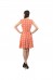 Orange Georgette Dress By Shipgig