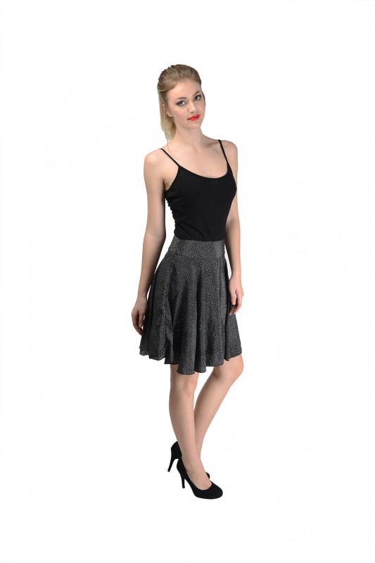 Black Short Skirt For Women By Shipgig