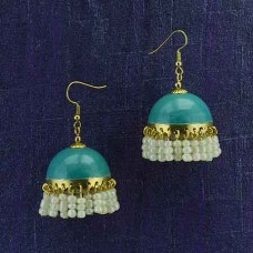 Gold Plated Bali With Shinny Pearls