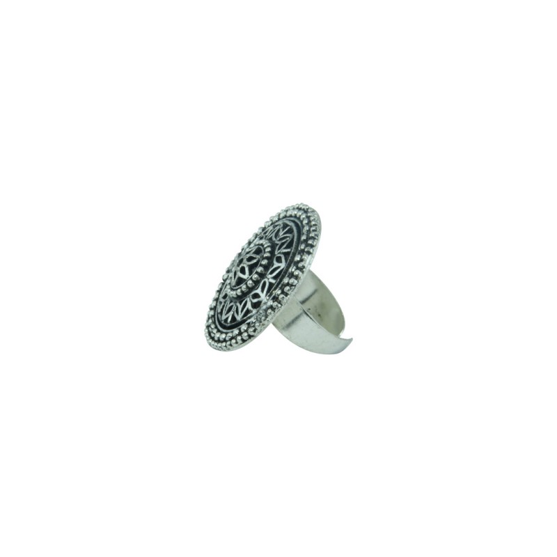 Silver Plated Designer Ring 